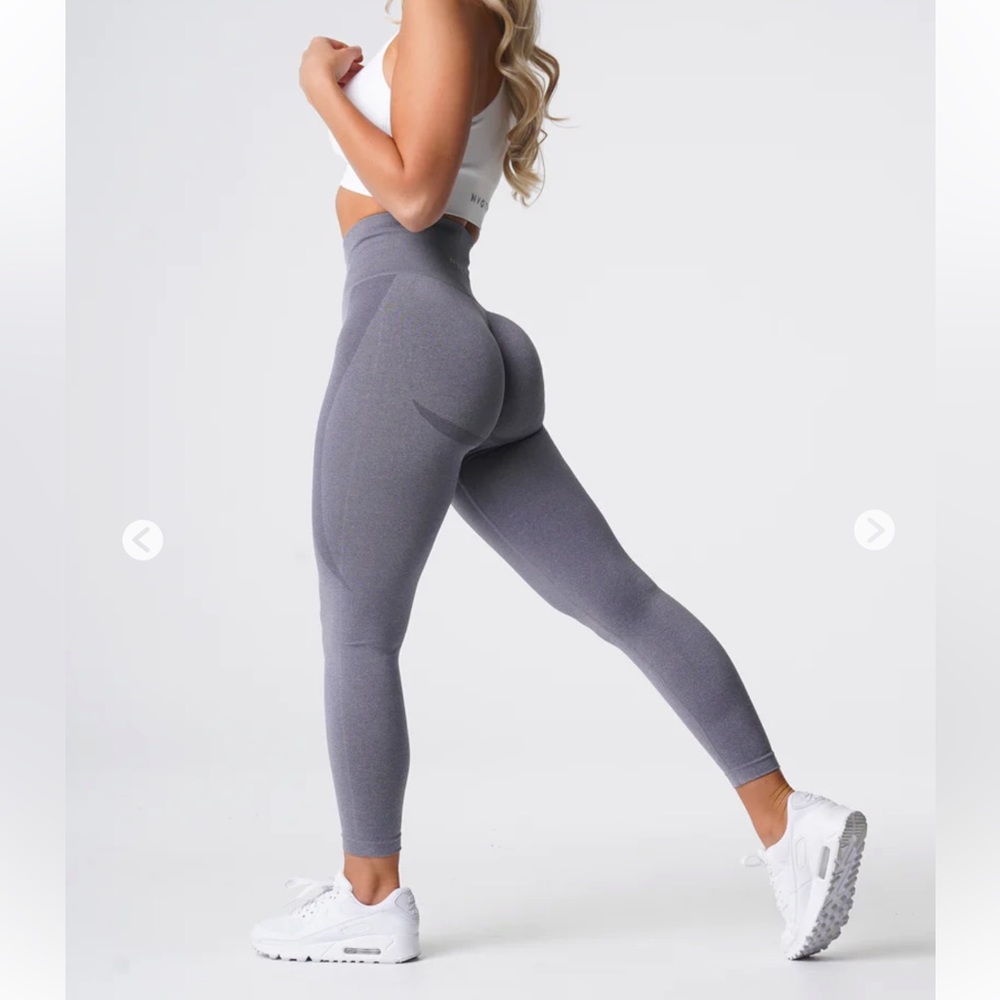 NEW - NVGTN Grey Contour Seamless Leggings - XS